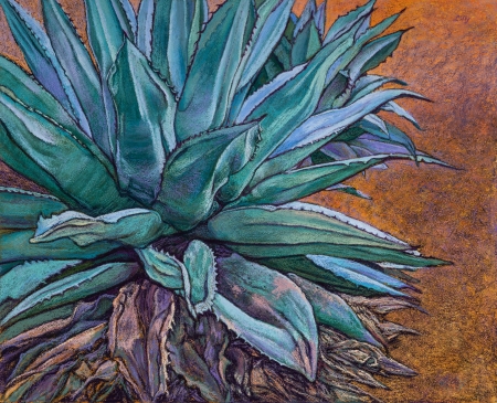 Proud Opuntia by artist Nancy Lilly